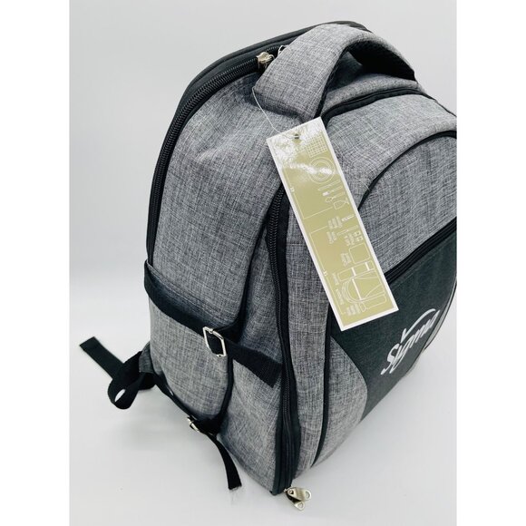 Picnic Backpack in Starry Seas Print - Lax & Daisy Aesthetic Portable Picnic Backpack: Ideal for Beach & Camping, Waterproof, Sandp
